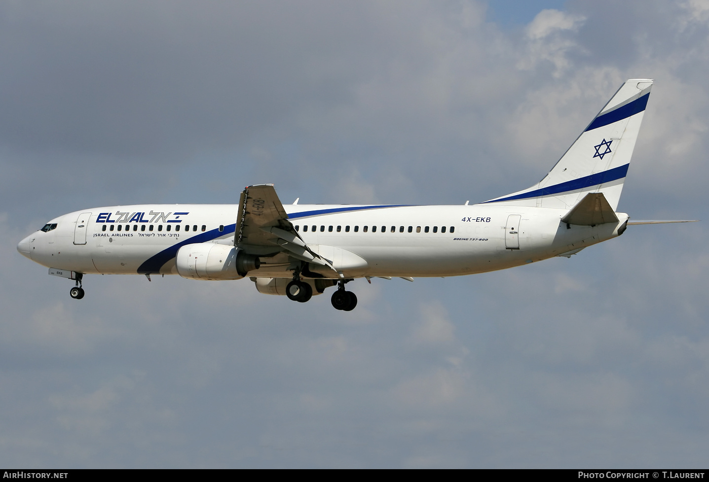 Aircraft Photo of 4X-EKB | Boeing 737-858 | El Al Israel Airlines | AirHistory.net #192466
