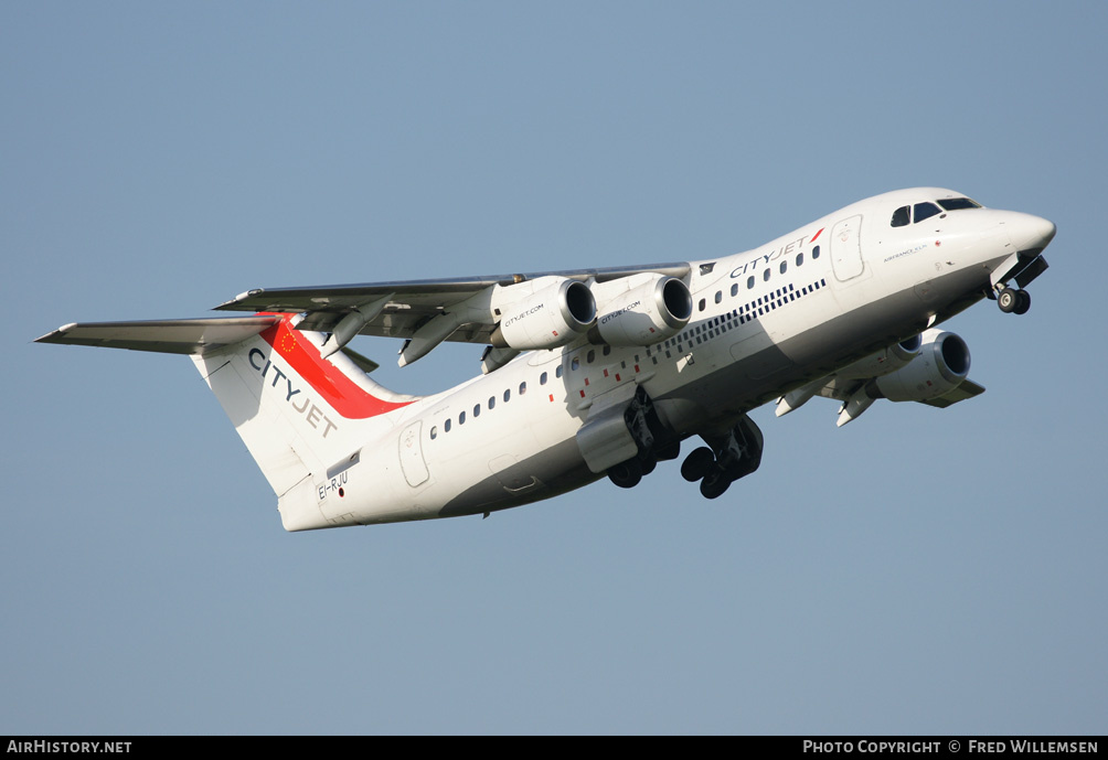 Aircraft Photo of EI-RJU | BAE Systems Avro 146-RJ85A | CityJet | AirHistory.net #192478