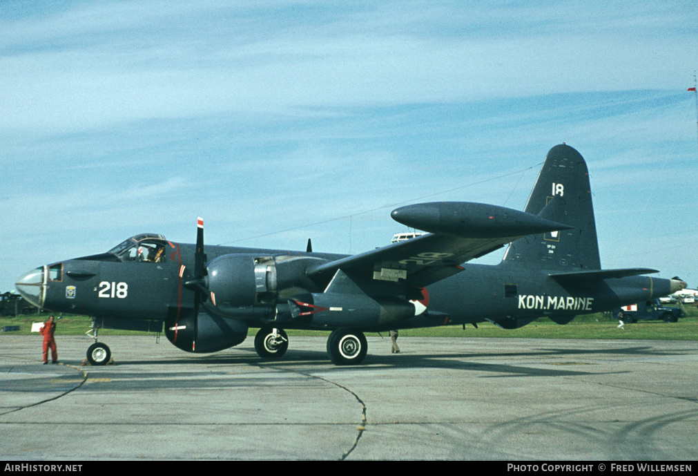 Aircraft Photo of 218 | Lockheed SP-2H Neptune | Netherlands - Navy | AirHistory.net #192515