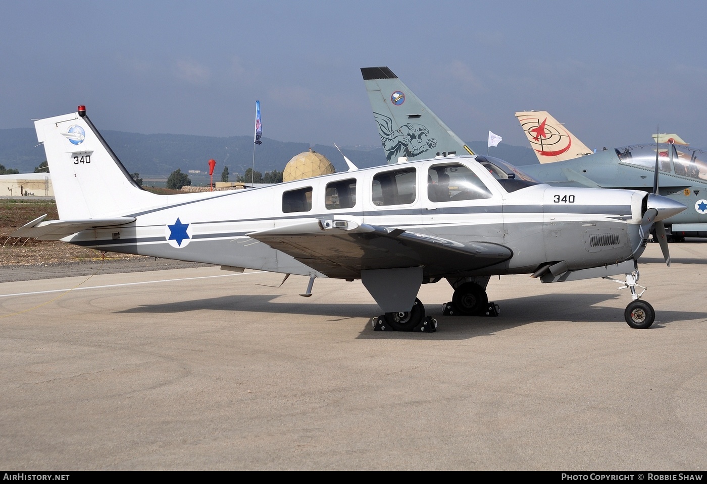 Aircraft Photo of 340 | Beech A36AT Bonanza 36 | Israel - Air Force | AirHistory.net #192537