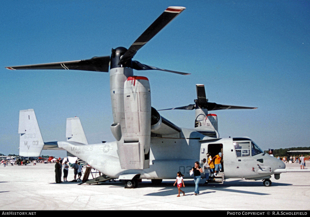 Aircraft Photo of 166383 | Bell-Boeing MV-22B Osprey | USA - Marines | AirHistory.net #192548