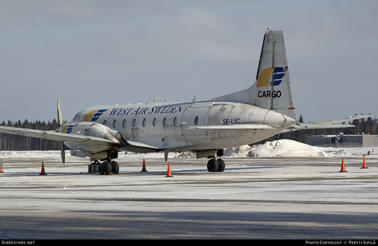 Aircraft Photo of SE-LIC | British Aerospace BAe-748 Srs2B/399LFD | West Air Sweden | AirHistory.net #192550