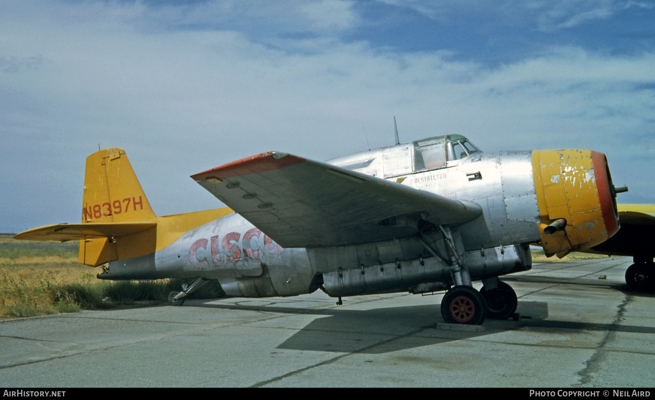 Aircraft Photo of N8397H | Grumman TBM-3/AT Avenger | Cisco Aircraft | AirHistory.net #192551