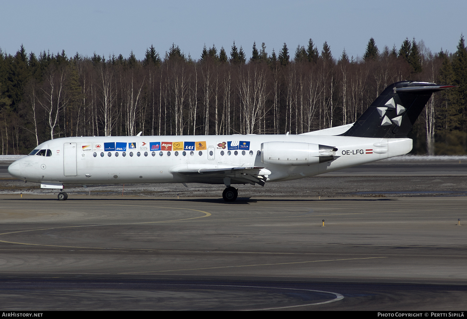 Aircraft Photo of OE-LFG | Fokker 70 (F28-0070) | Austrian Arrows | AirHistory.net #192555