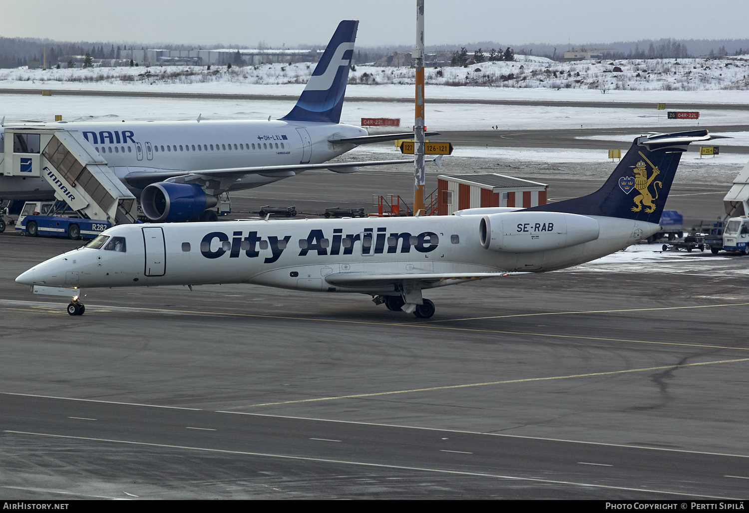 Aircraft Photo of SE-RAB | Embraer ERJ-135LR (EMB-135LR) | City Airline | AirHistory.net #192559