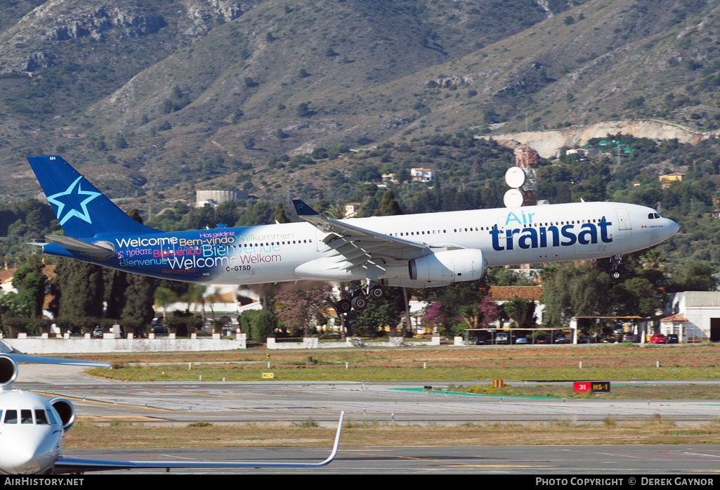 Aircraft Photo of C-GTSD | Airbus A330-343E | Air Transat | AirHistory.net #192561