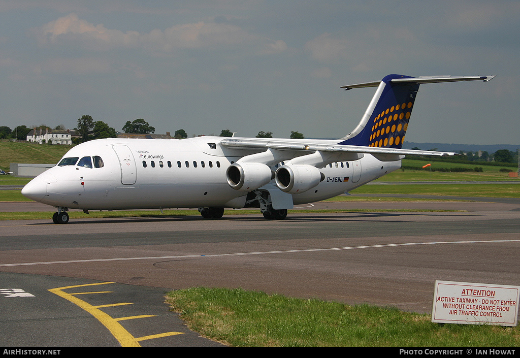 Aircraft Photo of D-AEWL | British Aerospace BAe-146-300 | Eurowings | AirHistory.net #192566