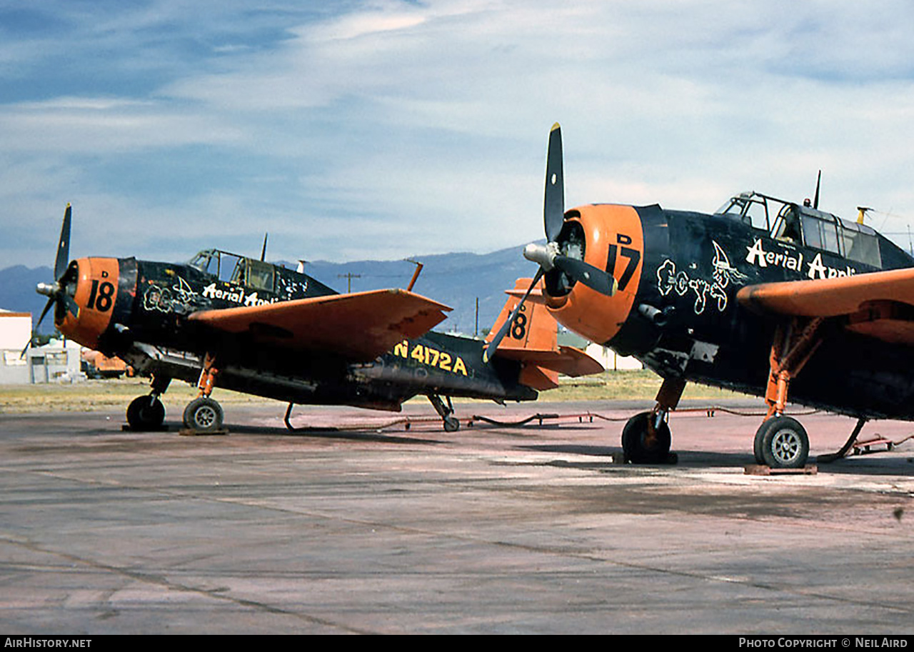 Aircraft Photo of N4172A | Grumman TBM-3/AT Avenger | Aerial Applicators | AirHistory.net #192573