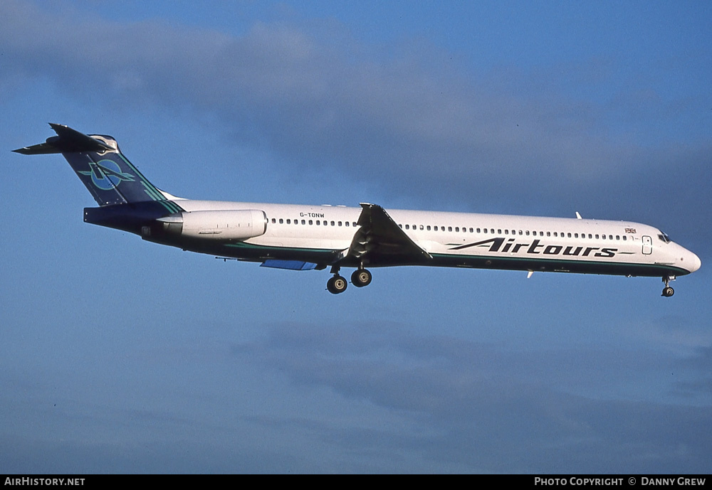 Aircraft Photo of G-TONW | McDonnell Douglas MD-83 (DC-9-83) | Airtours International | AirHistory.net #192592