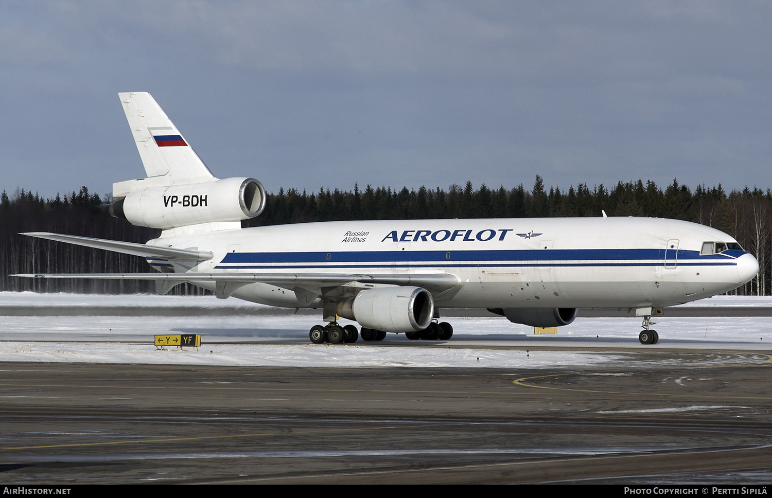 Aircraft Photo of VP-BDH | McDonnell Douglas DC-10-40(F) | Aeroflot - Russian Airlines Cargo | AirHistory.net #192595