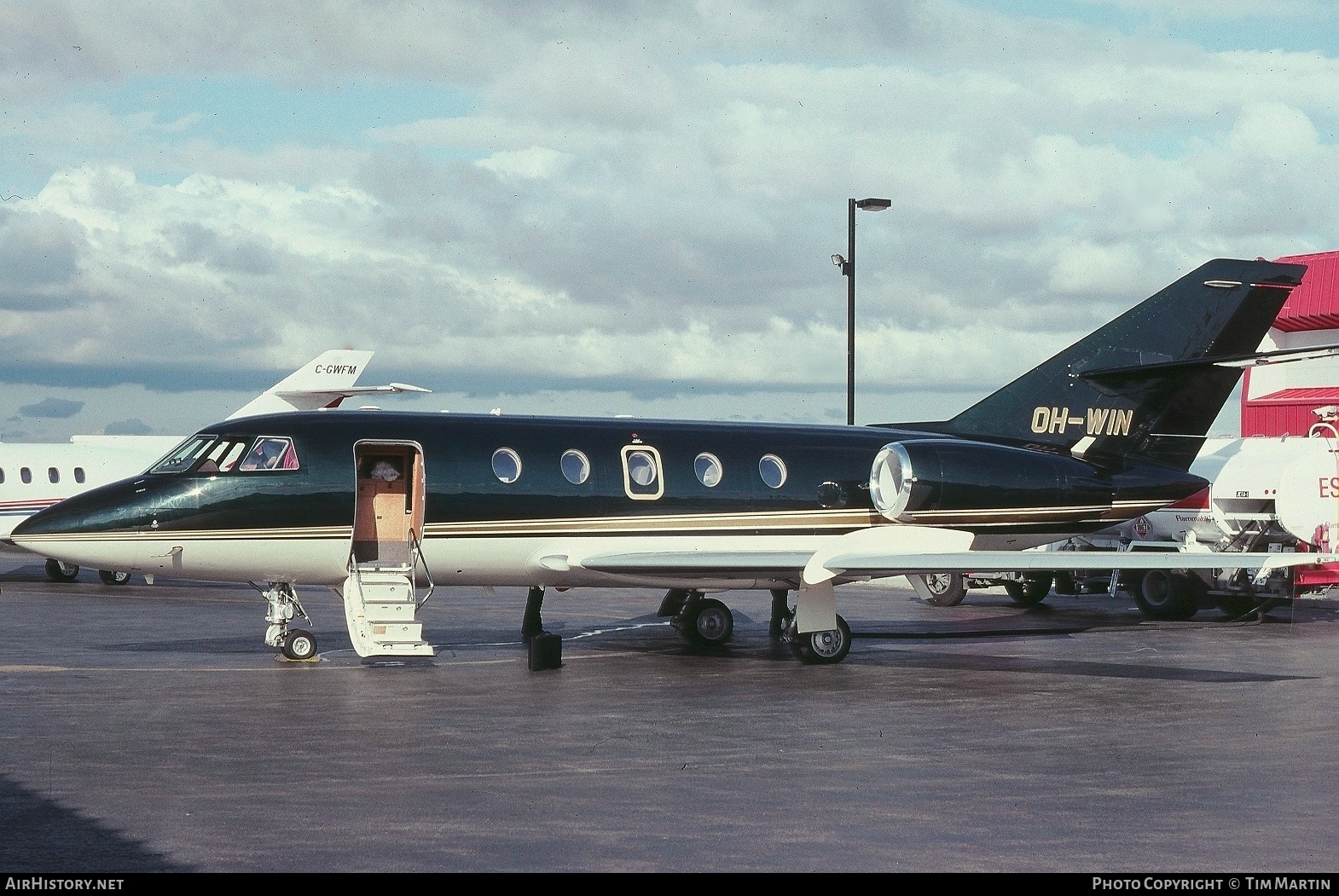 Aircraft Photo of OH-WIN | Dassault Falcon 20F-5 | AirHistory.net #192596