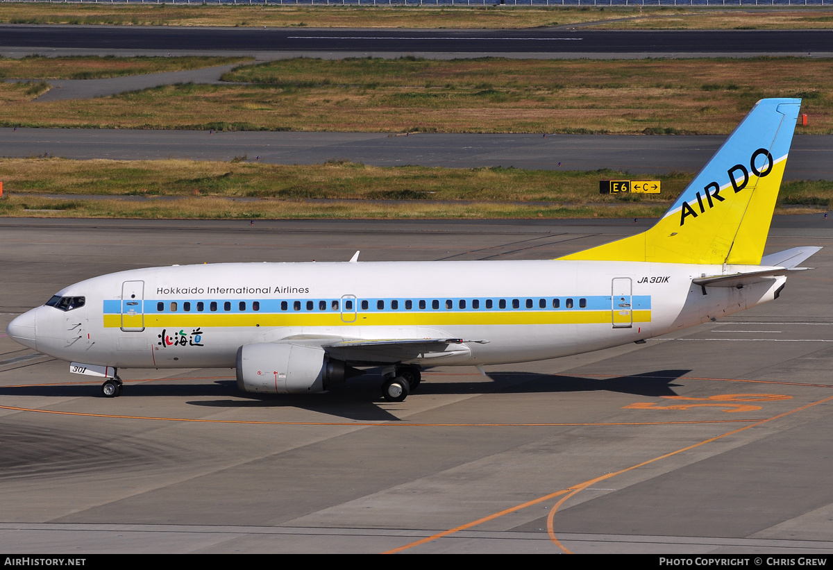 Aircraft Photo of JA301K | Boeing 737-54K | Air Do - Hokkaido International Airlines | AirHistory.net #192610