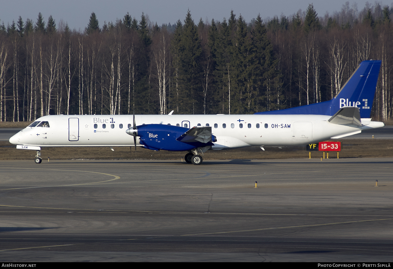 Aircraft Photo of OH-SAW | Saab 2000 | Blue1 | AirHistory.net #192615