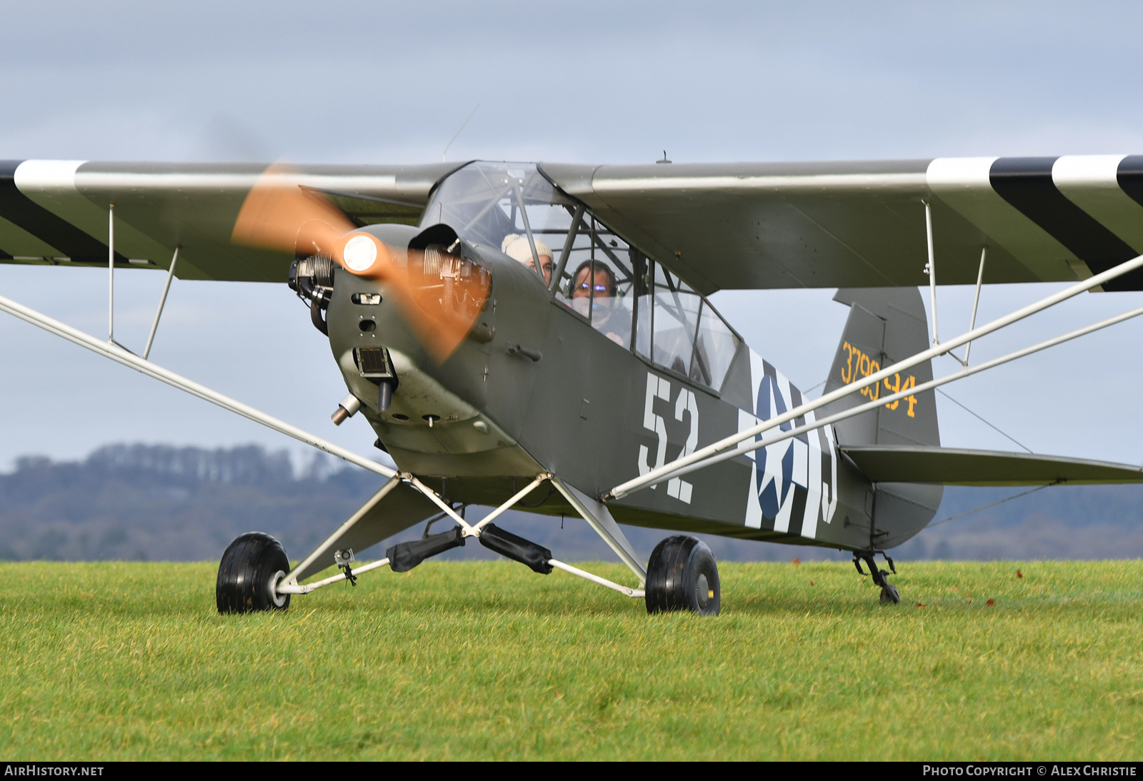 Aircraft Photo of G-BPUR / 379994 | Piper J-3L-65 Cub | USA - Air Force | AirHistory.net #192617