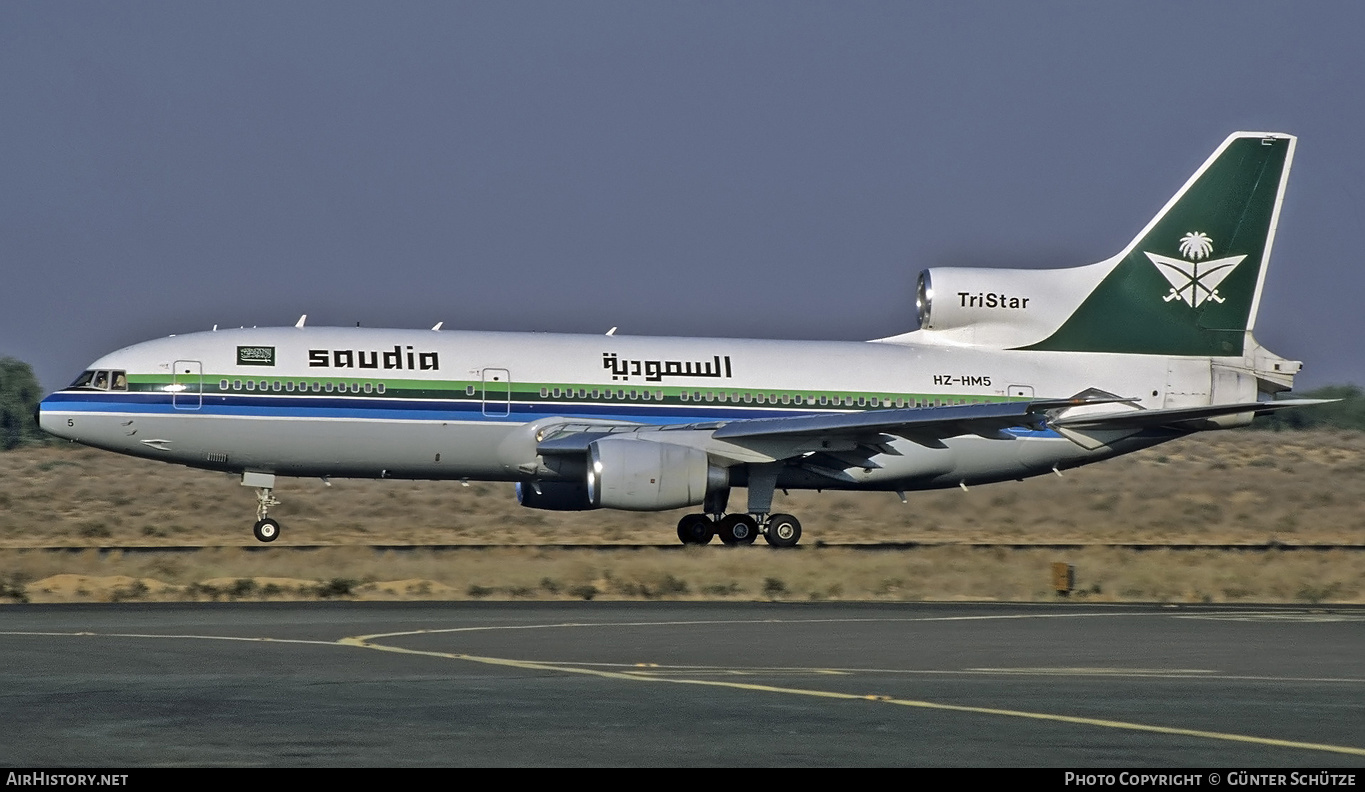 Aircraft Photo of HZ-HM5 | Lockheed L-1011-385-3 TriStar 500 | Saudia - Saudi Arabian Royal Flight | AirHistory.net #192638