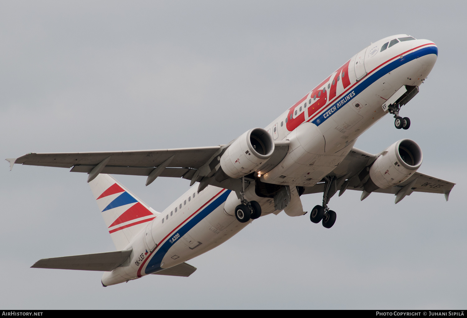 Aircraft Photo of OK-LEF | Airbus A320-214 | ČSA - Czech Airlines | AirHistory.net #192649