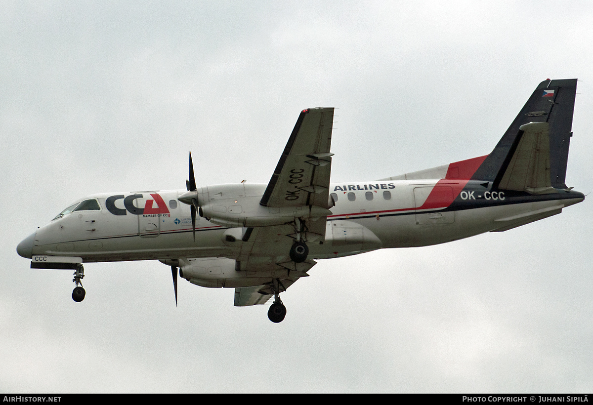 Aircraft Photo of OK-CCC | Saab 340B | CCA - Central Connect Airlines | AirHistory.net #192656