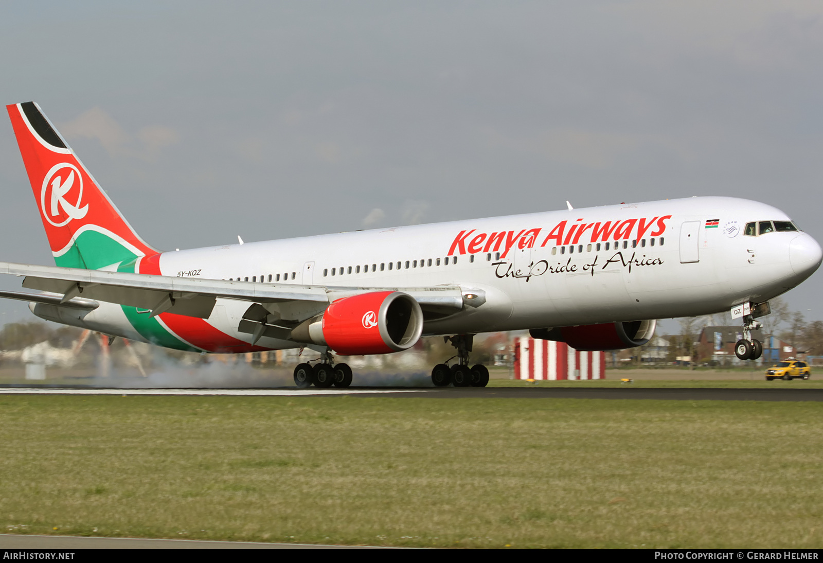 Aircraft Photo of 5Y-KQZ | Boeing 767-36N/ER | Kenya Airways | AirHistory.net #192669