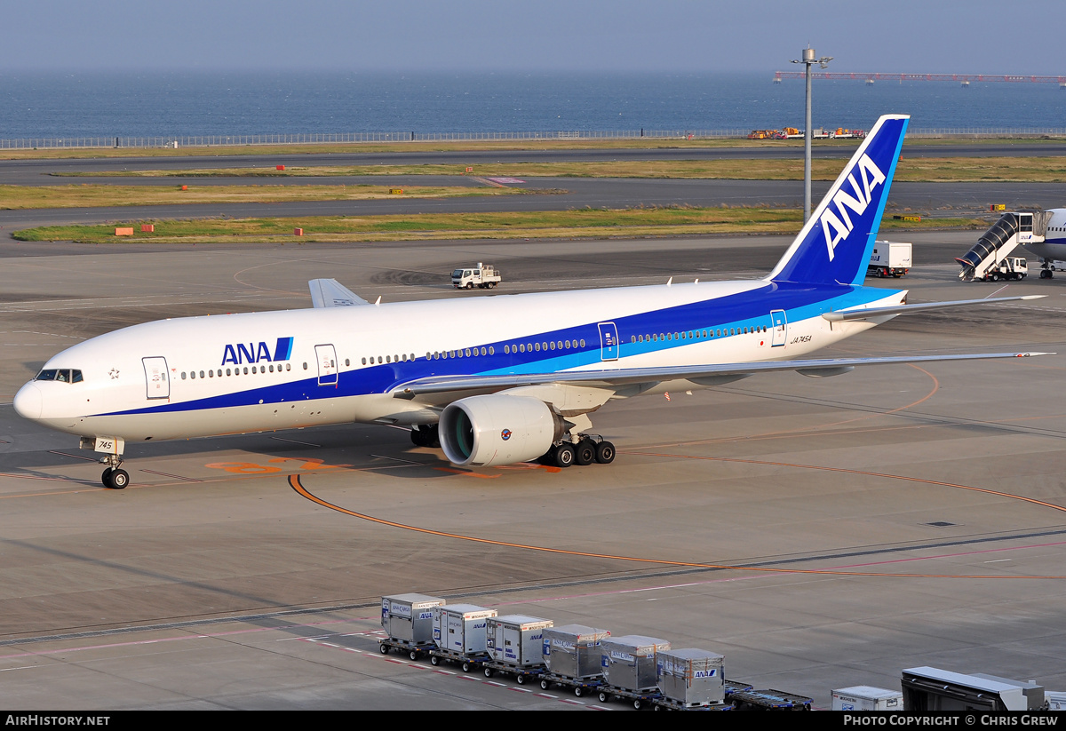 Aircraft Photo of JA745A | Boeing 777-281/ER | All Nippon Airways - ANA | AirHistory.net #192672