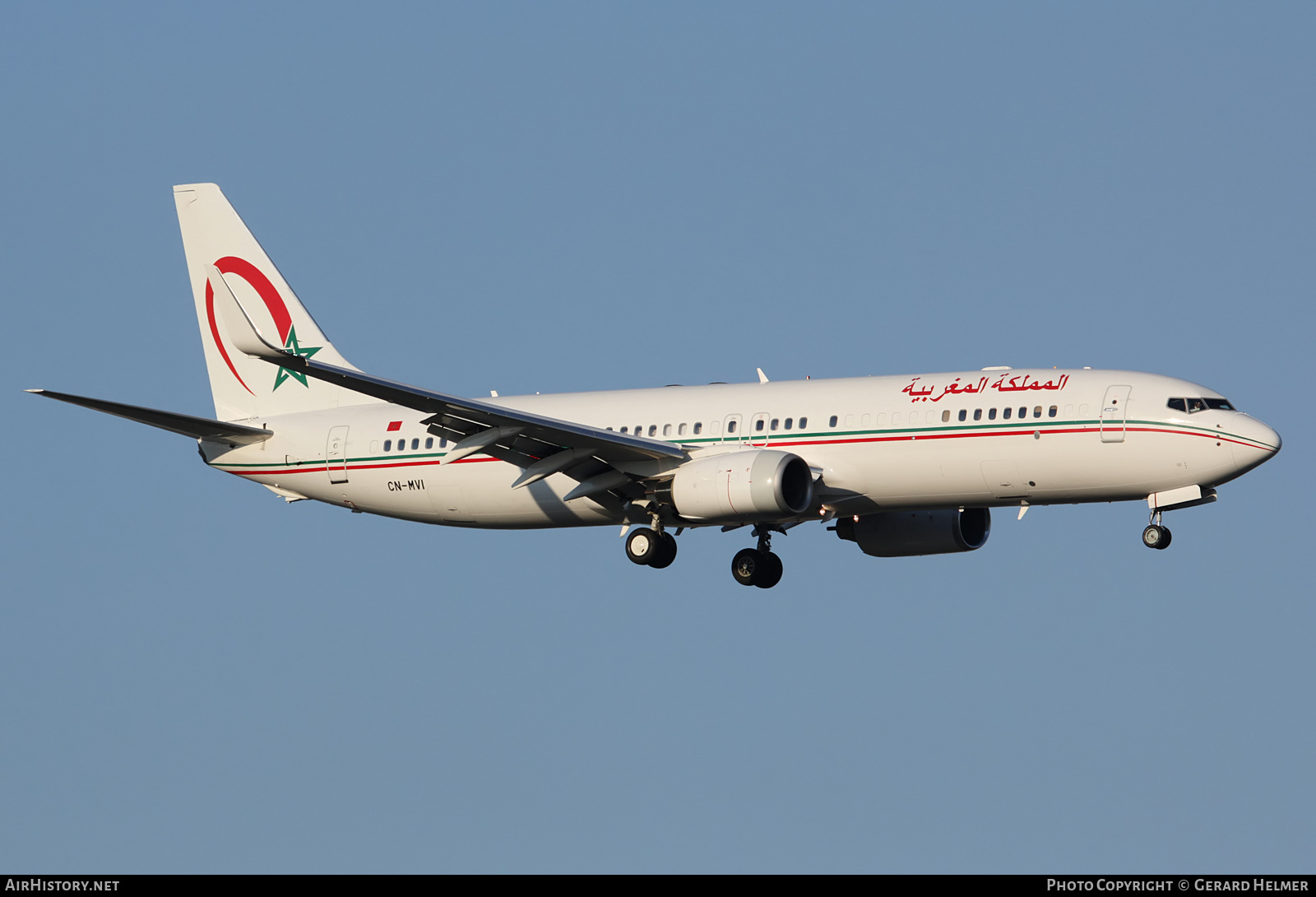 Aircraft Photo of CN-MVI | Boeing 737-8KB BBJ2 | Kingdom of Morocco | AirHistory.net #192677