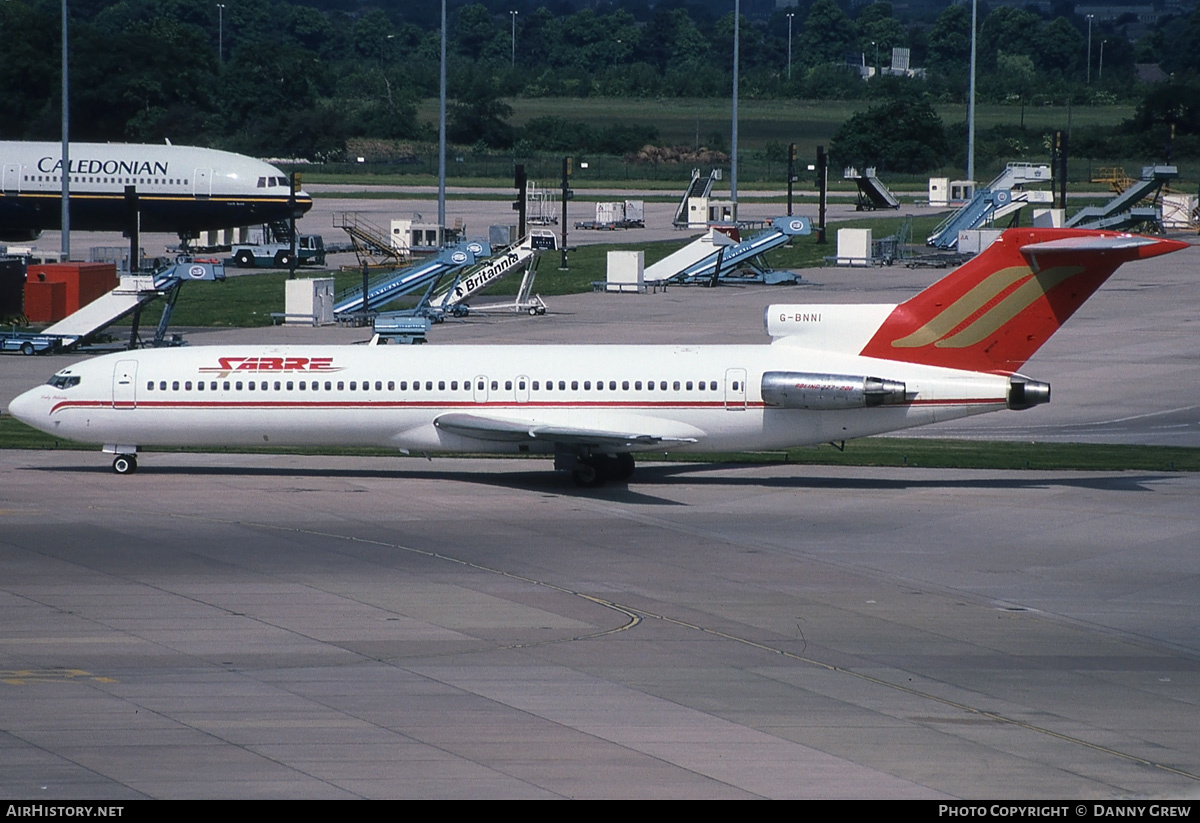 Aircraft Photo of G-BNNI | Boeing 727-276/Adv | Sabre Airways | AirHistory.net #192686