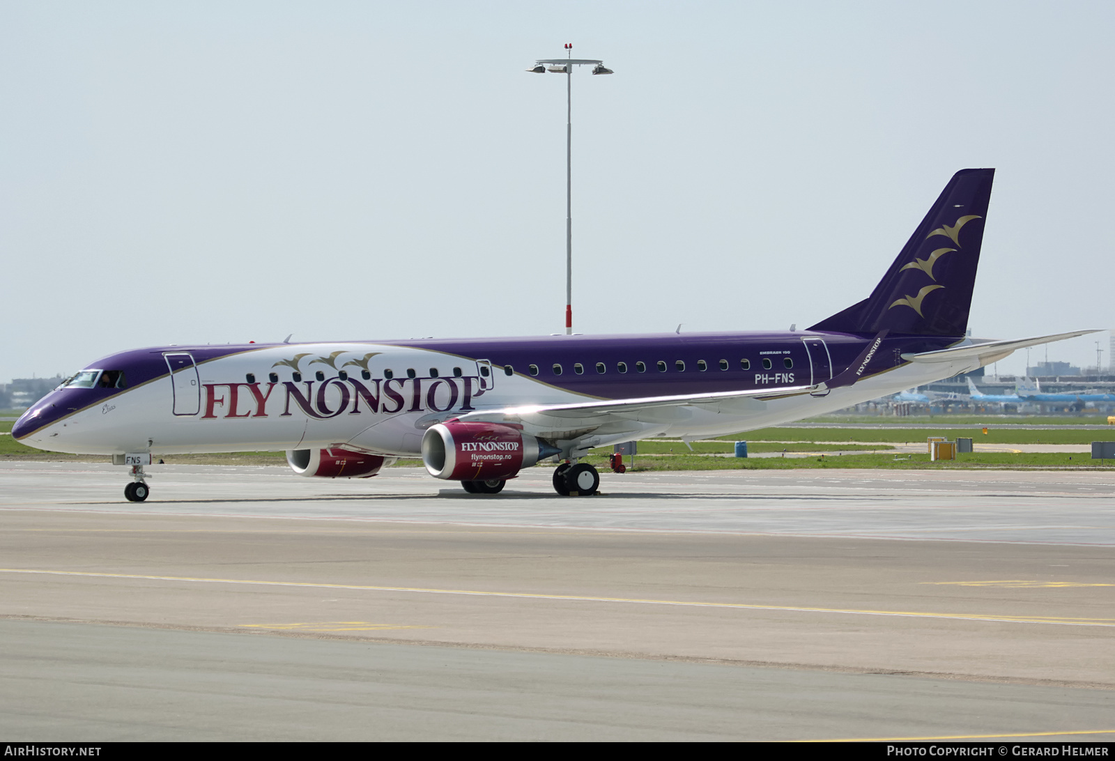 Aircraft Photo of PH-FNS | Embraer 190LR (ERJ-190-100LR) | FlyNonstop | AirHistory.net #192688