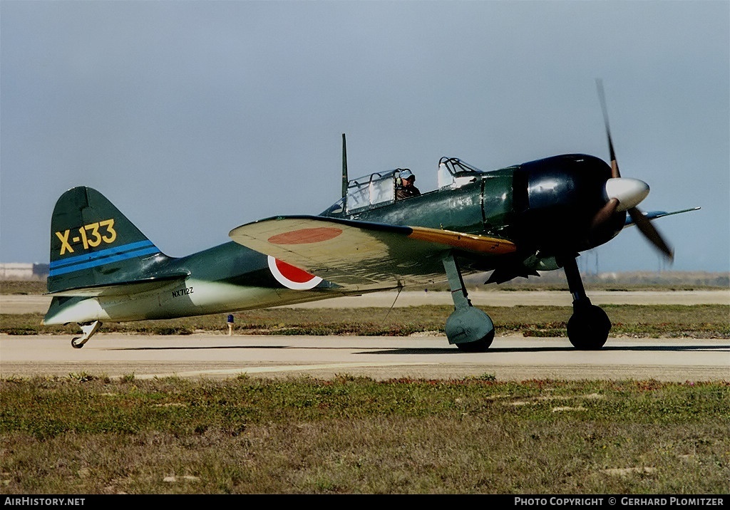 Aircraft Photo of N712Z / NX712Z | Mitsubishi A6M3 Reisen (Zero) | AirHistory.net #192700