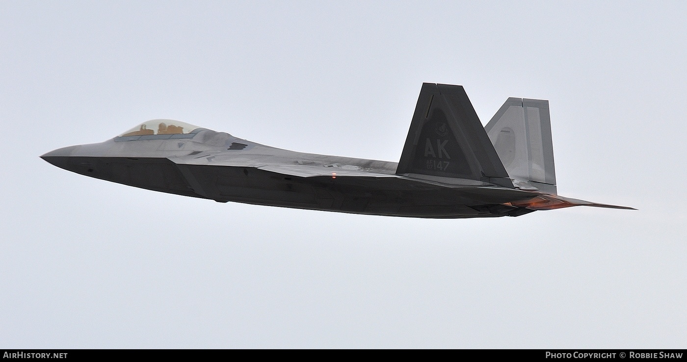 Aircraft Photo of 07-4147 / AF07-147 | Lockheed Martin F-22A Raptor | USA - Air Force | AirHistory.net #192738