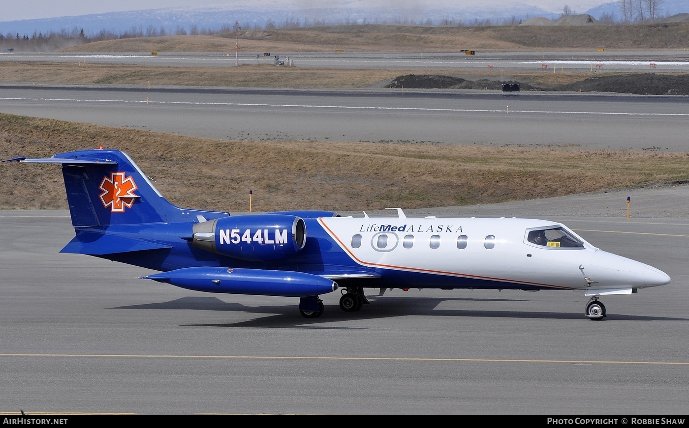 Aircraft Photo of N544LM | Gates Learjet 35A | LifeMed Alaska | AirHistory.net #192743