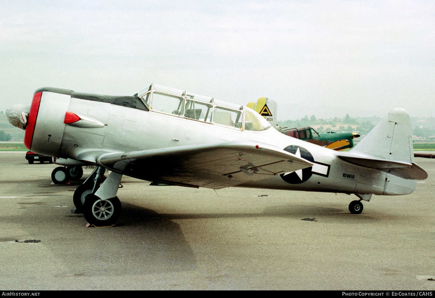 Aircraft Photo of N7461C | North American AT-6F Texan | USA - Air Force | AirHistory.net #192748