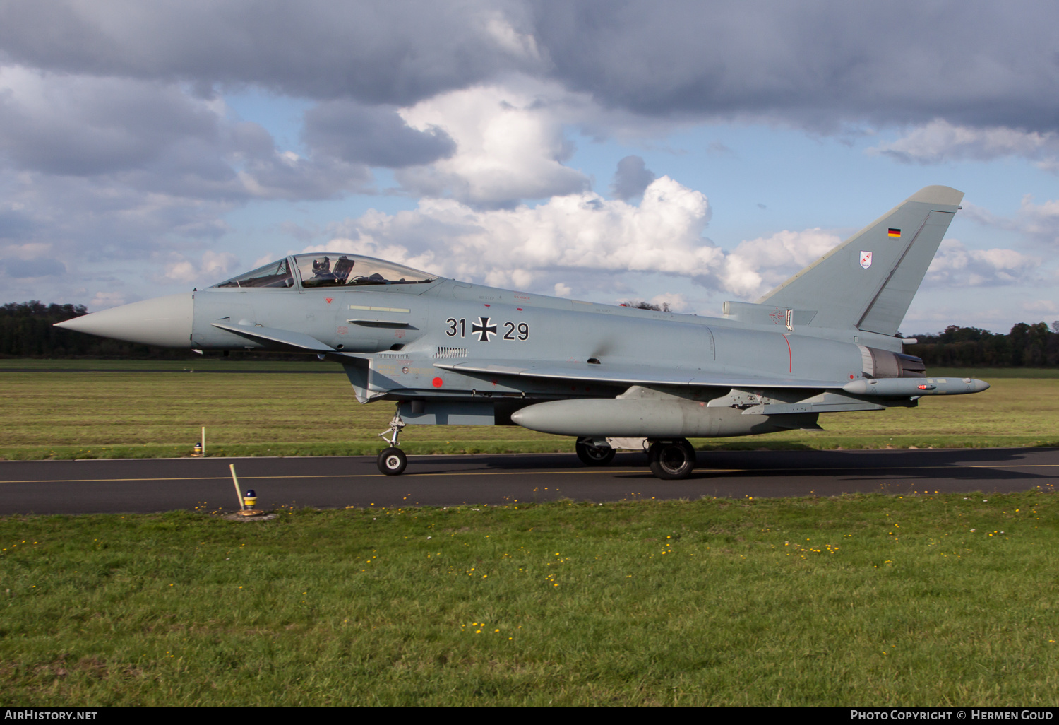 Aircraft Photo of 3129 | Eurofighter EF-2000 Typhoon ... | Germany - Air Force | AirHistory.net #192762