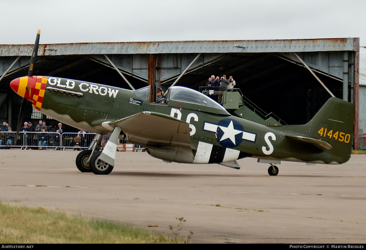Aircraft Photo of N167F / 414450 | North American P-51D Mustang | USA - Air Force | AirHistory.net #192769