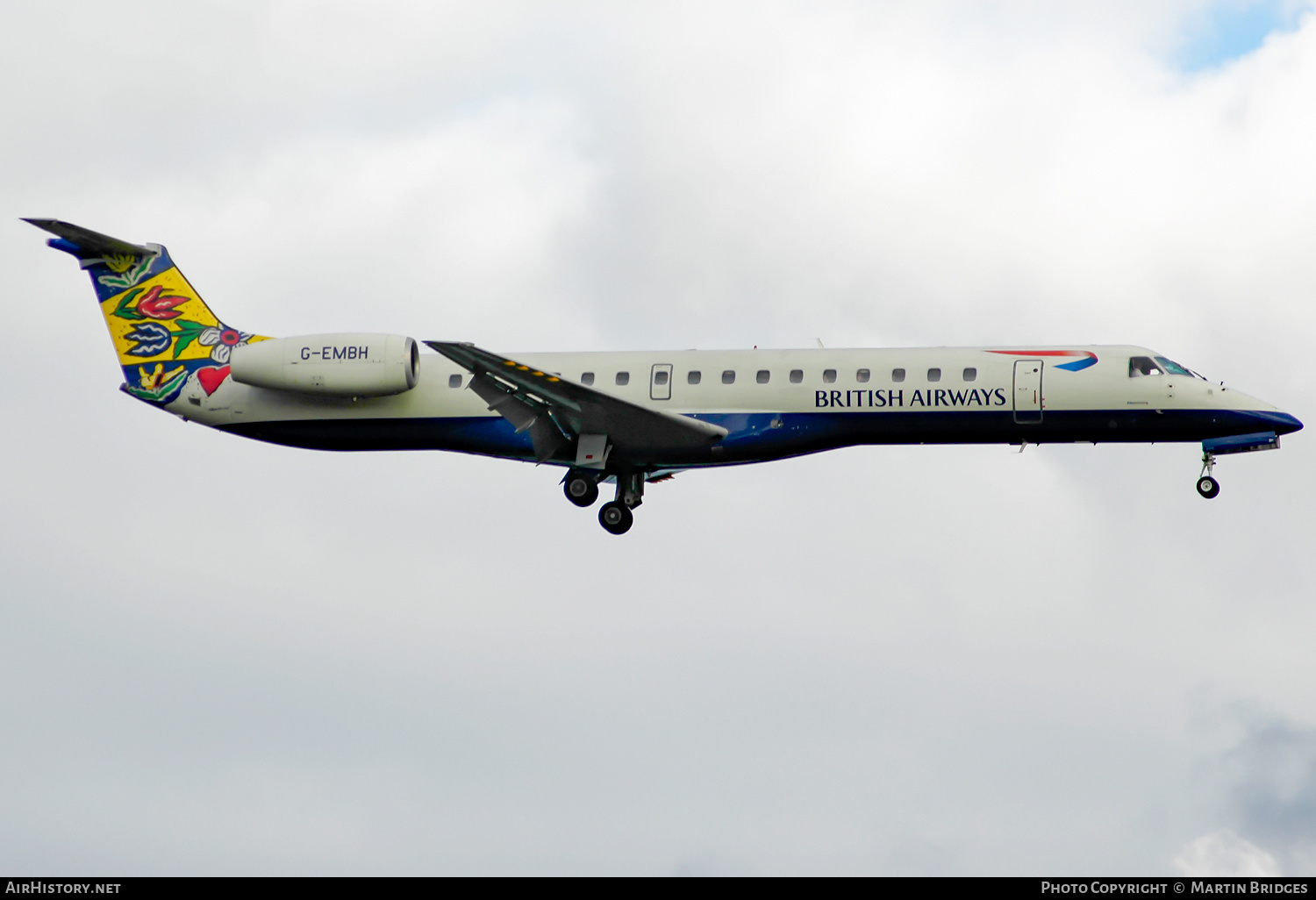 Aircraft Photo of G-EMBH | Embraer ERJ-145EU (EMB-145EU) | British Airways | AirHistory.net #192772