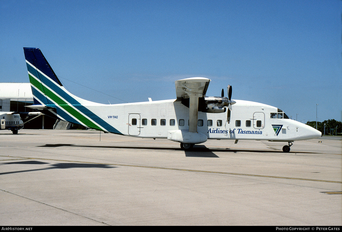 Aircraft Photo of VH-TAO | Short 360-100 | Airlines of Tasmania | AirHistory.net #192778