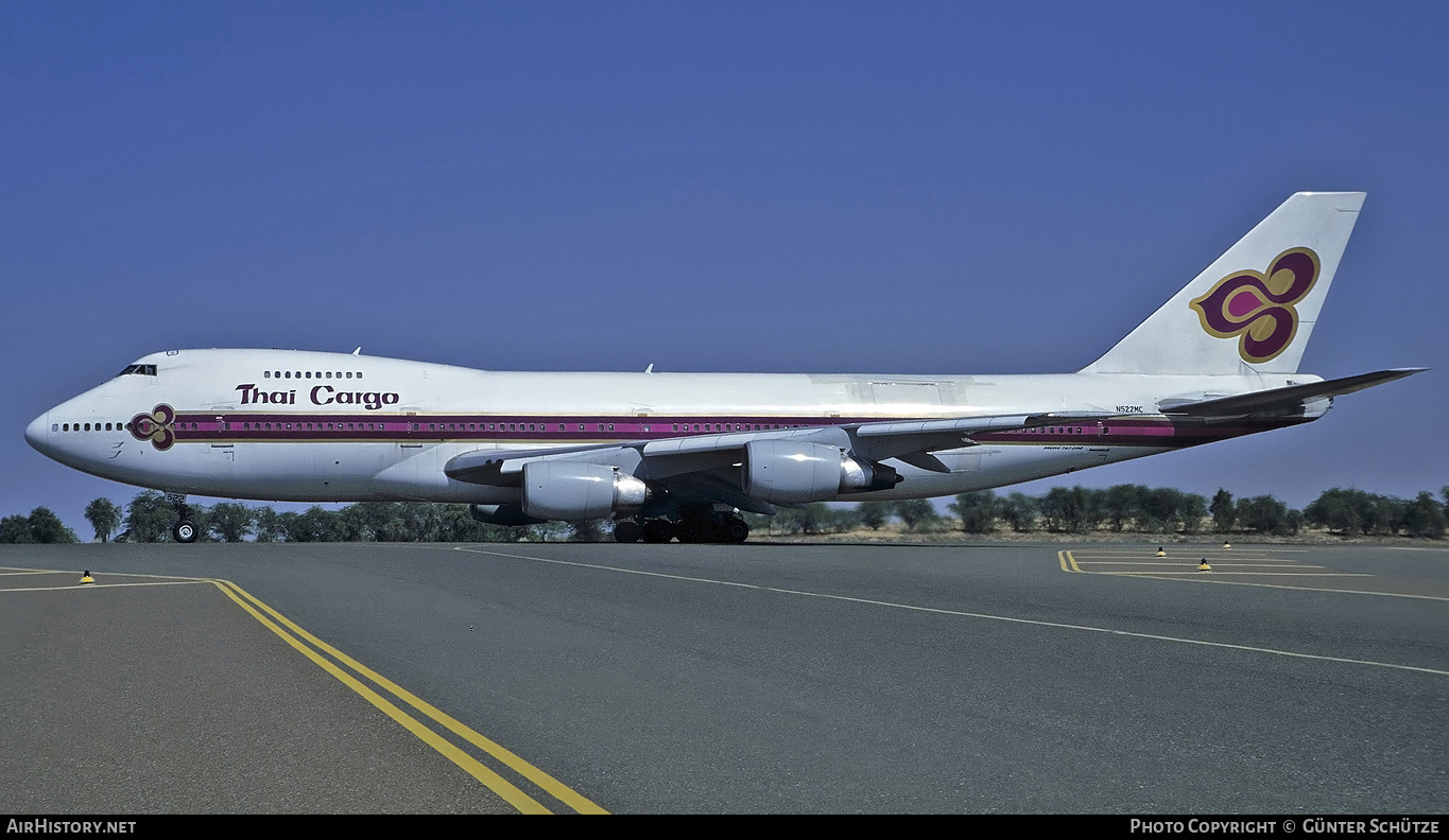 Aircraft Photo of N522MC | Boeing 747-2D7B | Thai Cargo | AirHistory.net #192793