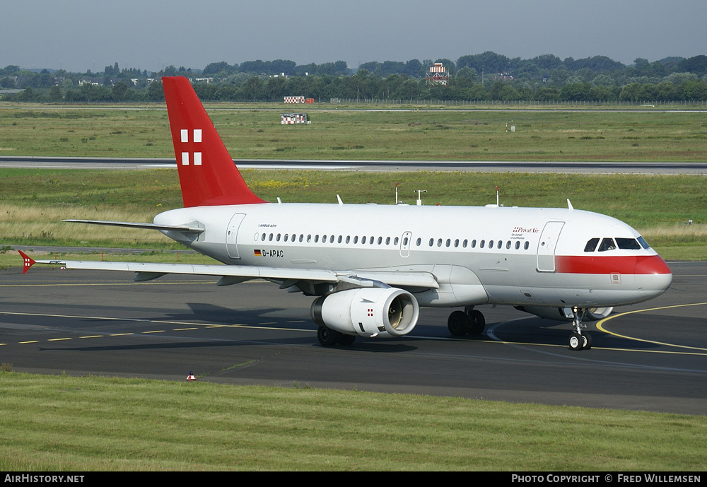 Aircraft Photo of D-APAC | Airbus A319-132LR | PrivatAir | AirHistory.net #192805