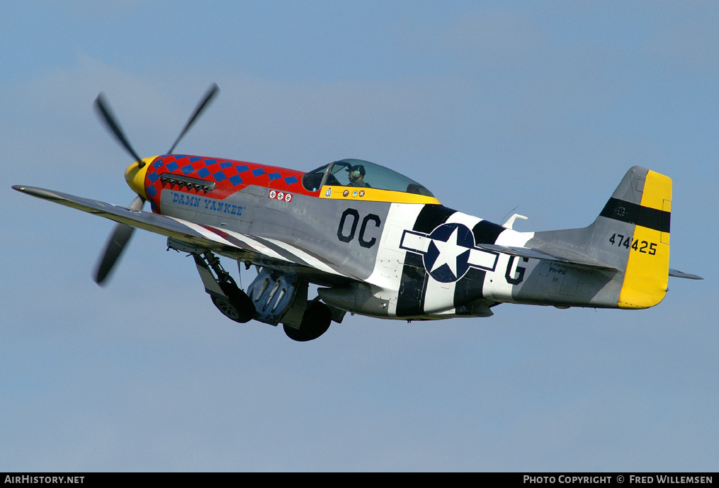 Aircraft Photo of PH-PSI / 474425 | North American P-51D Mustang | USA - Air Force | AirHistory.net #192809