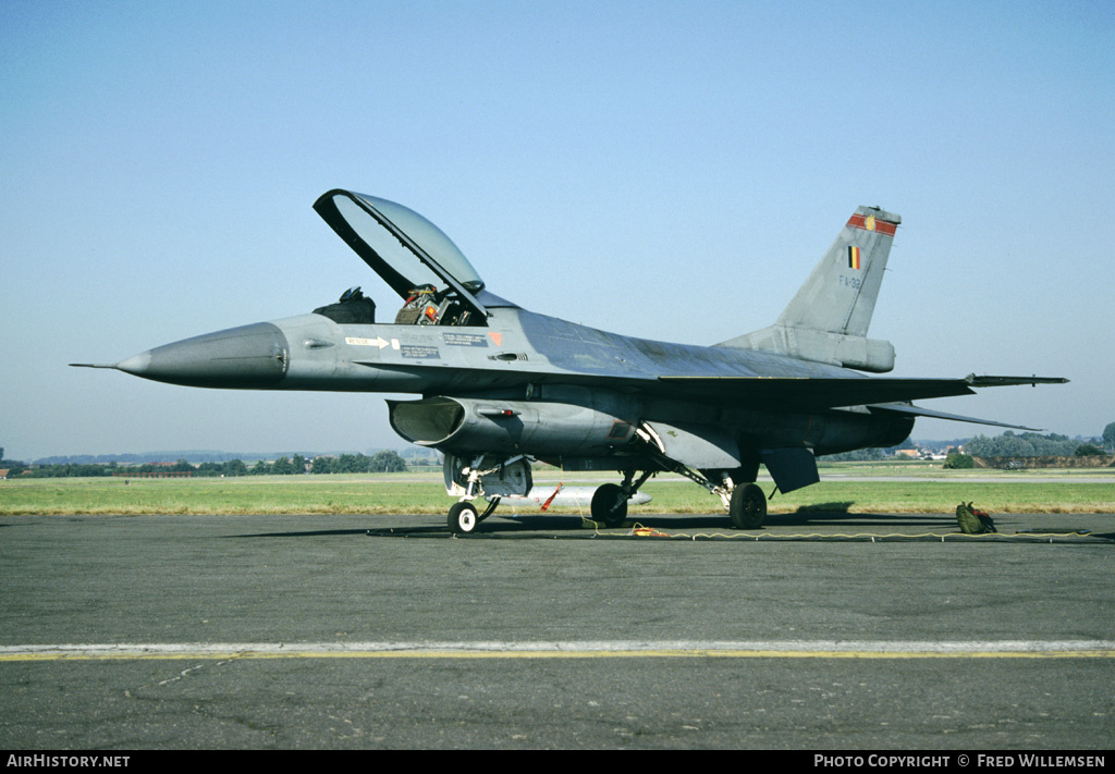 Aircraft Photo of FA32 | General Dynamics F-16A Fighting Falcon | Belgium - Air Force | AirHistory.net #192813