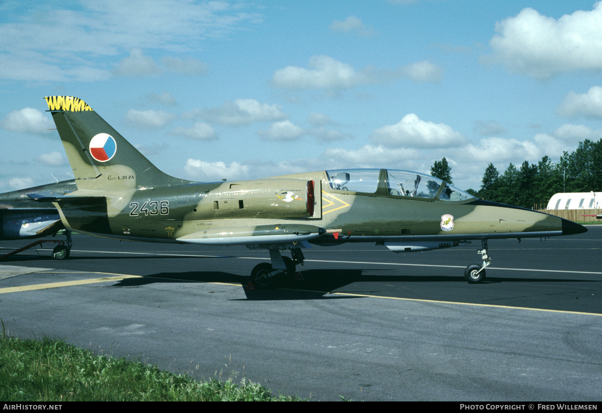 Aircraft Photo of 2436 | Aero L-39ZA Albatros | Czechoslovakia - Air Force | AirHistory.net #192856