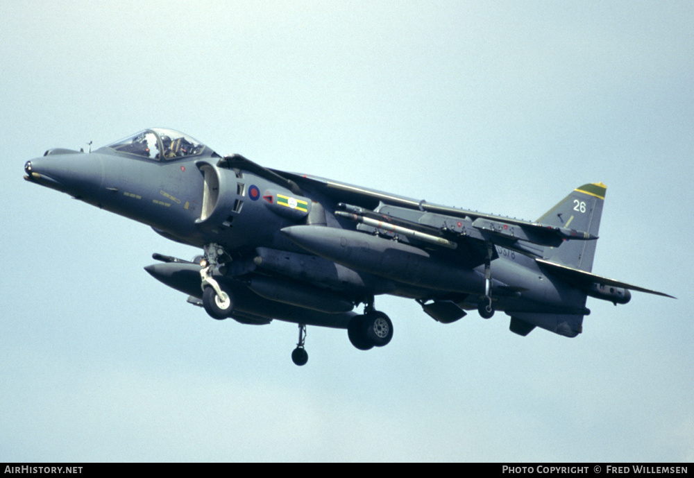 Aircraft Photo of ZD378 | British Aerospace Harrier GR7 | UK - Air Force | AirHistory.net #192866