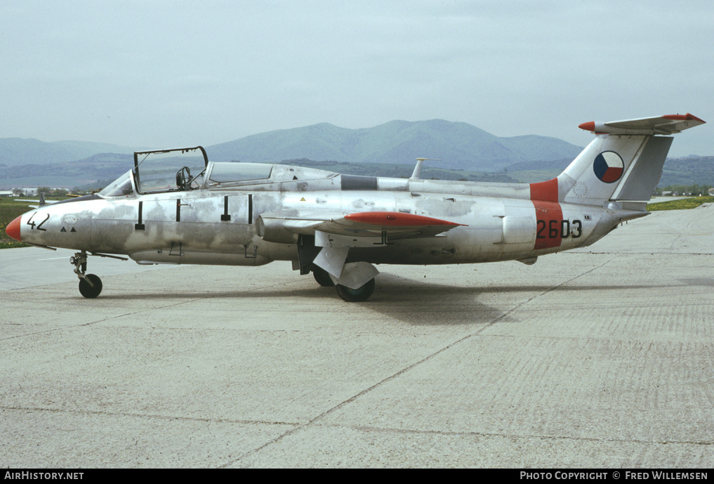 Aircraft Photo of 2603 | Aero L-29R Delfin | Czechoslovakia - Air Force | AirHistory.net #192885