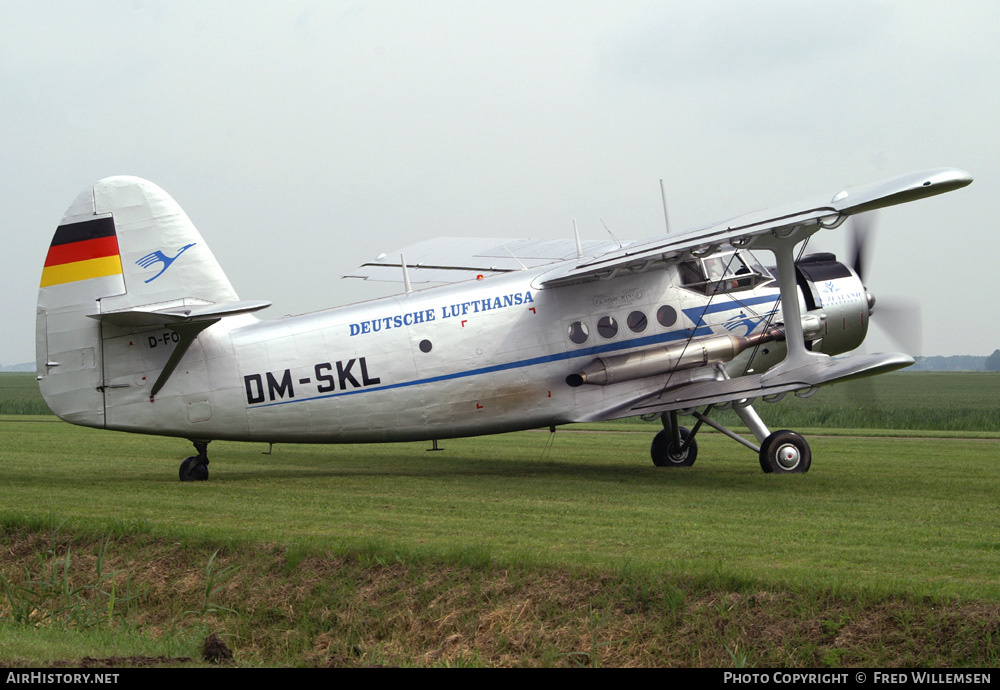 Aircraft Photo of D-FONL / DM-SKL | Antonov An-2T | Classic Wings | Deutsche Lufthansa | AirHistory.net #192889