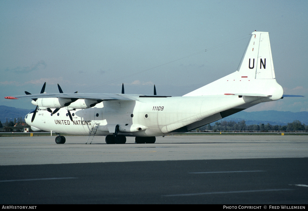 Aircraft Photo of 11109 | Antonov An-12B | United Nations | AirHistory.net #192897