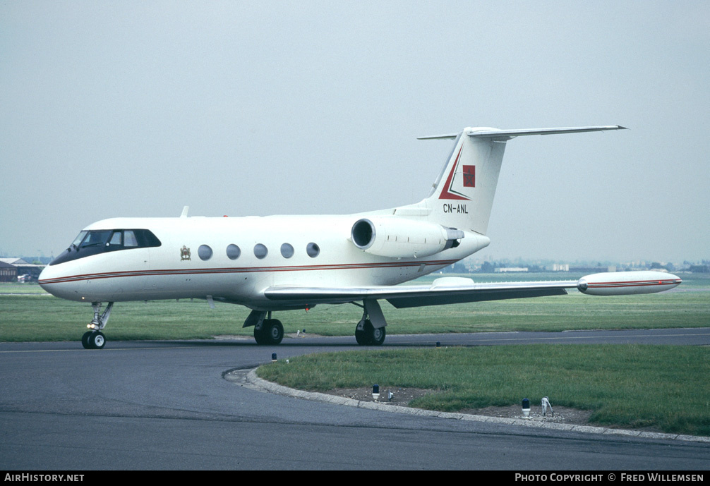 Aircraft Photo of CN-ANL | Grumman American G-1159 Gulfstream II-TT | Morocco - Air Force | AirHistory.net #192913