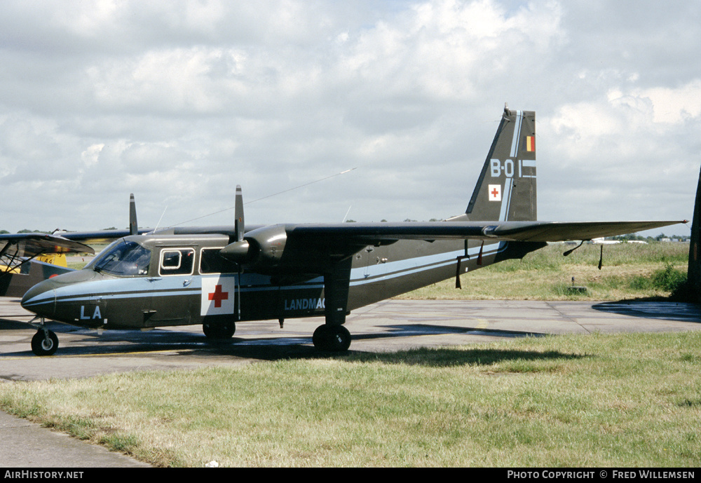 Aircraft Photo of B-01 | Britten-Norman BN-2A-21 Islander | Belgium - Army | AirHistory.net #192924