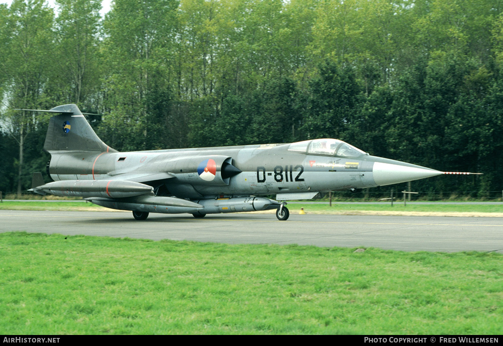 Aircraft Photo of D-8112 | Lockheed RF-104G Starfighter | Netherlands - Air Force | AirHistory.net #192925