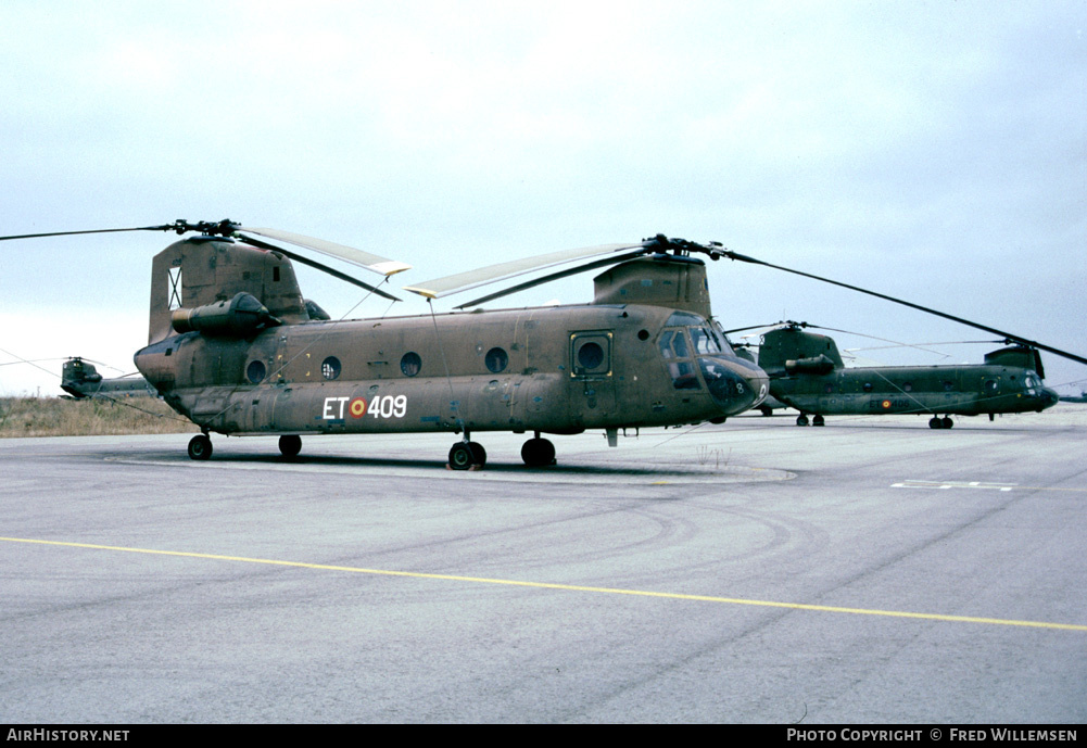Aircraft Photo of HT17-9 | Boeing Vertol CH-47C Chinook | Spain - Army | AirHistory.net #192943
