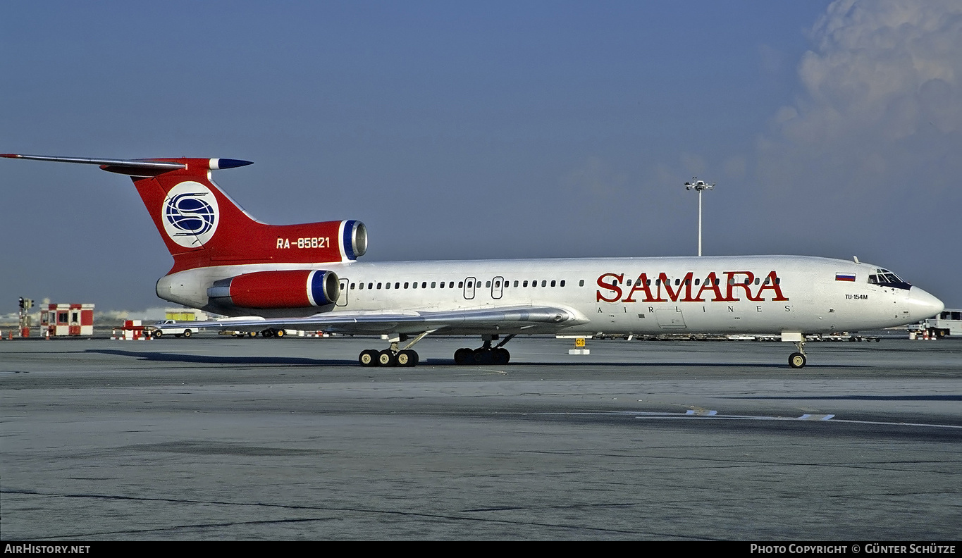 Aircraft Photo of RA.85821 | Tupolev Tu-154M | Samara Airlines | AirHistory.net #192948