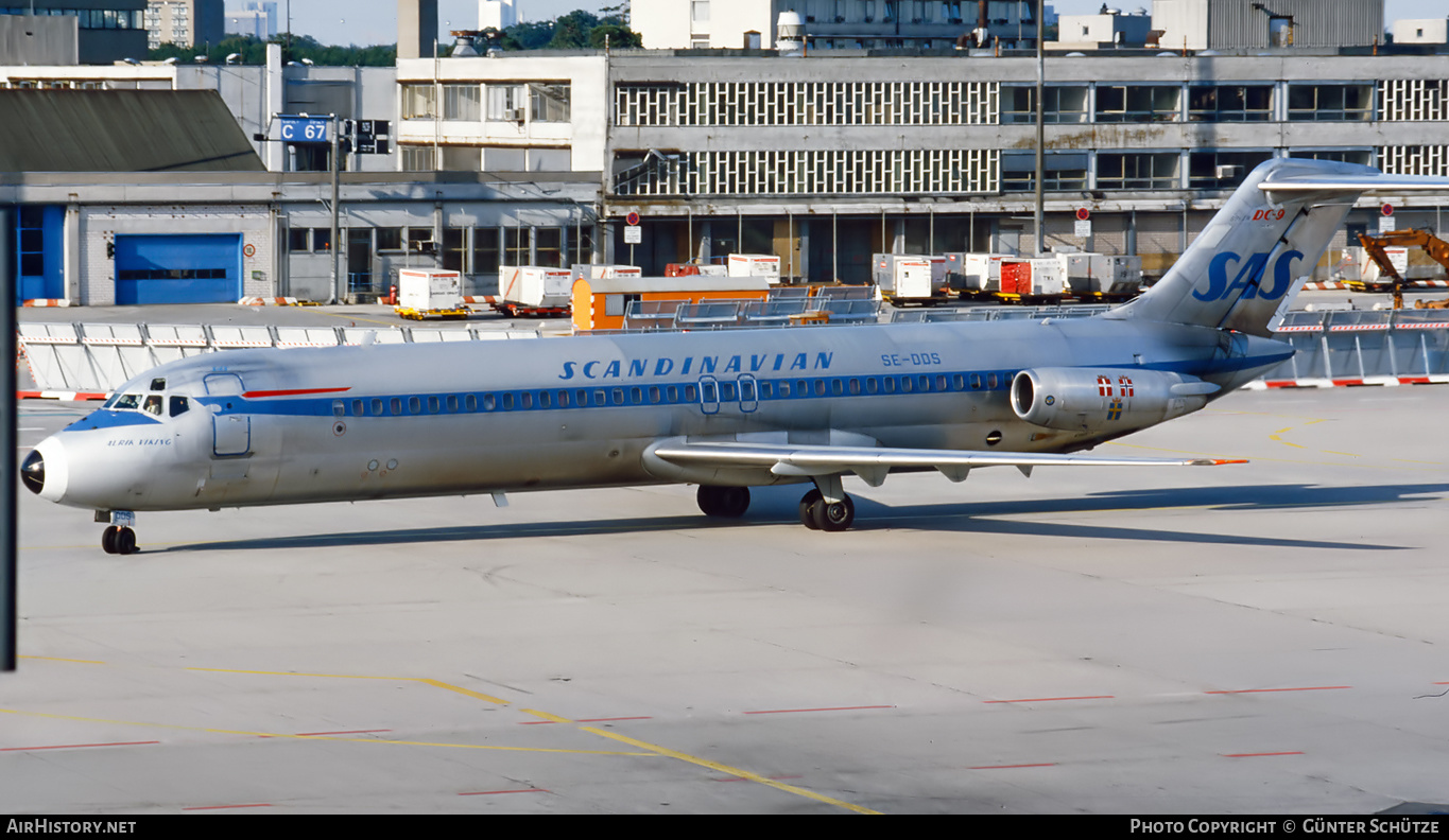 Aircraft Photo of SE-DDS | McDonnell Douglas DC-9-41 | Scandinavian Airlines - SAS | AirHistory.net #192949