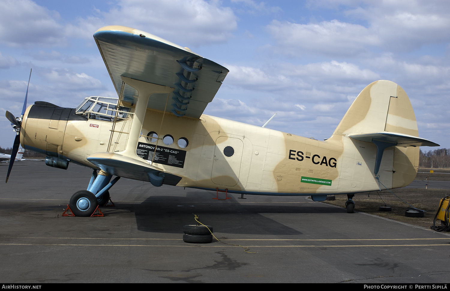 Aircraft Photo of ES-CAG | Antonov An-2T | AirHistory.net #192951